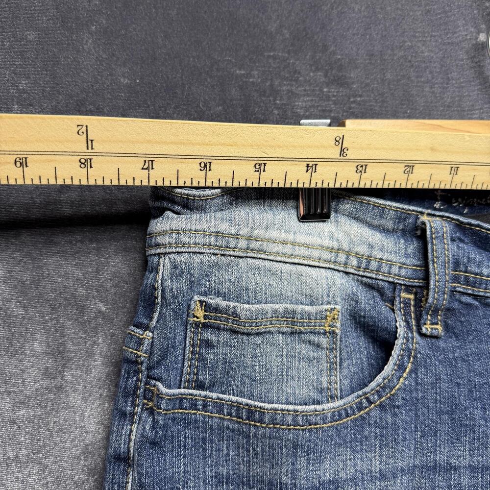 Jeans By Buffalo Jeans Mens 32x32 Blue Slim Straight Stretch Denim Spencer - Picture 6 of 14